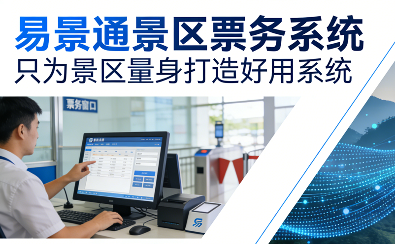 恒盛景区票务系统，只为景区量身打造好用系统