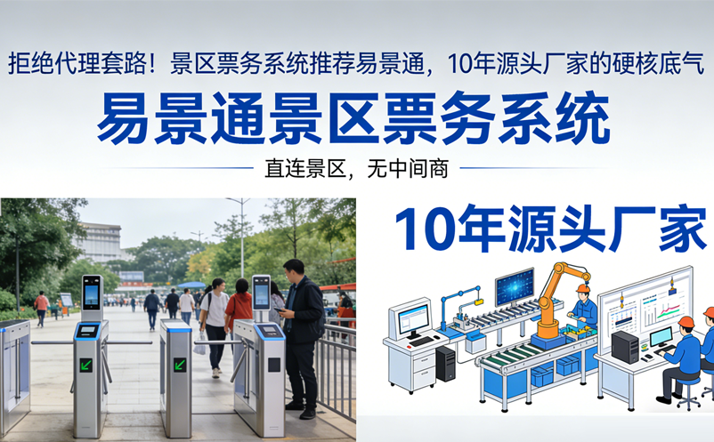 拒绝代理套路！景区票务系统推荐恒盛，10年源头厂家的硬核底气